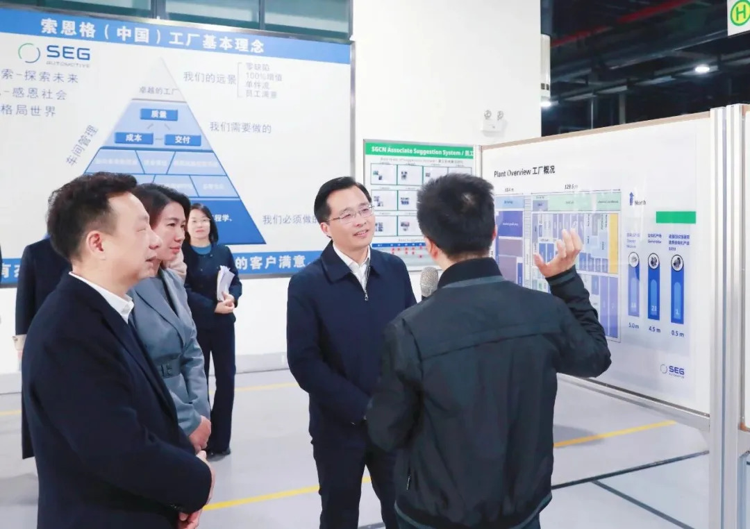 蒋红波走访调研园区企业