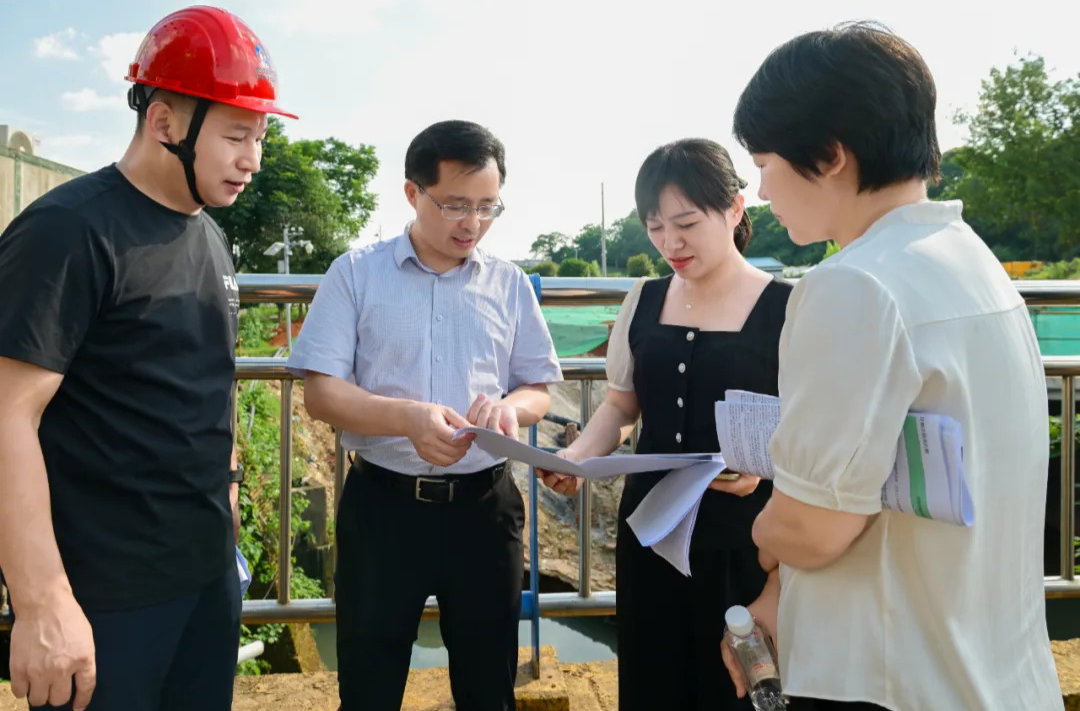 蒋红波现场督查园区环境问题整改情况